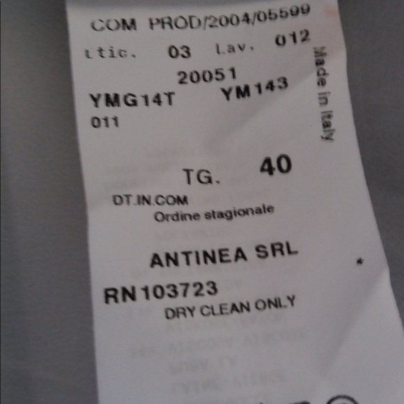 PREOWNED GIORGIO ARMANI WOMEN’S WHITE BLACK BLAZER. NYC RTW DESIGNER ITALIAN - Picture 6 of 8